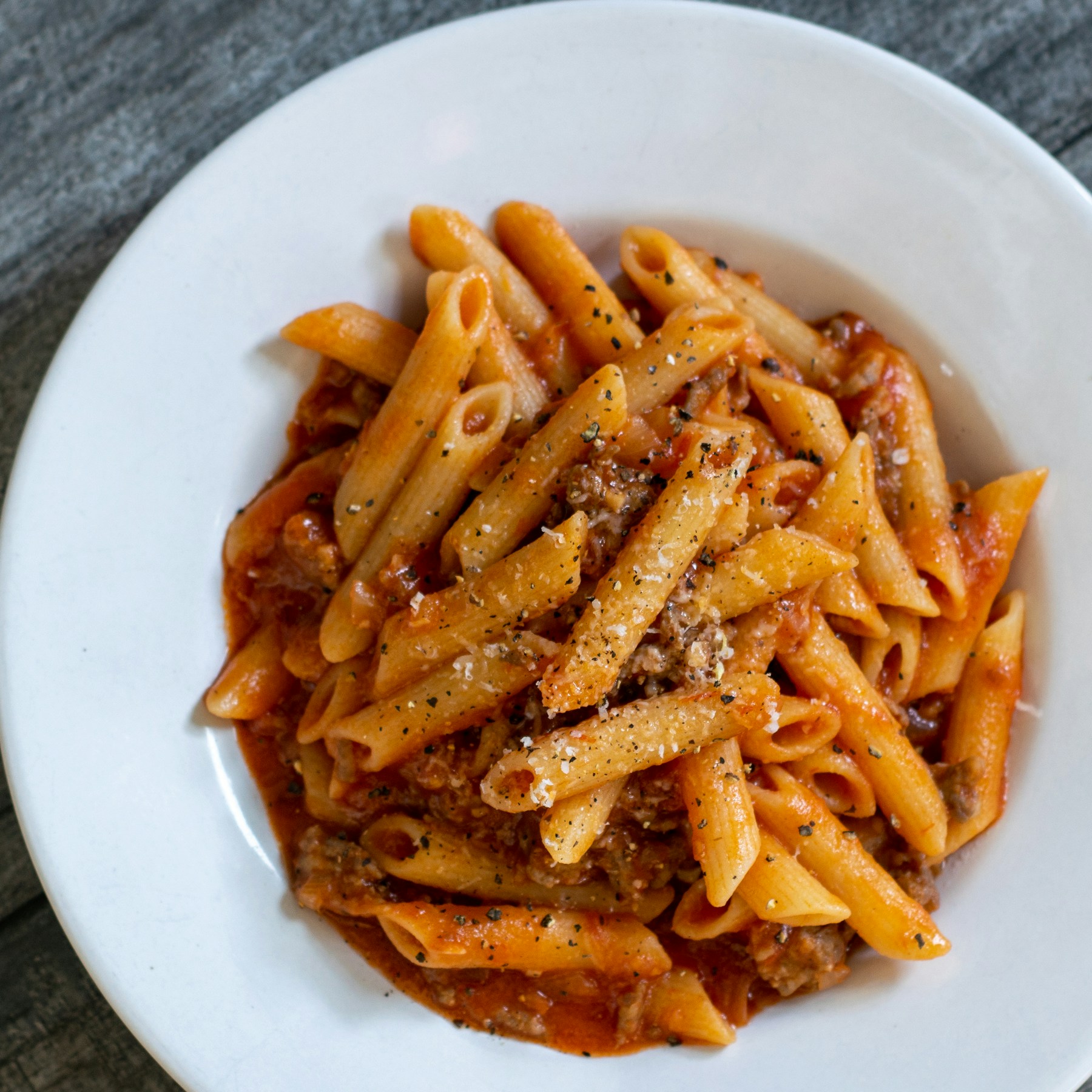 Penne al ragù