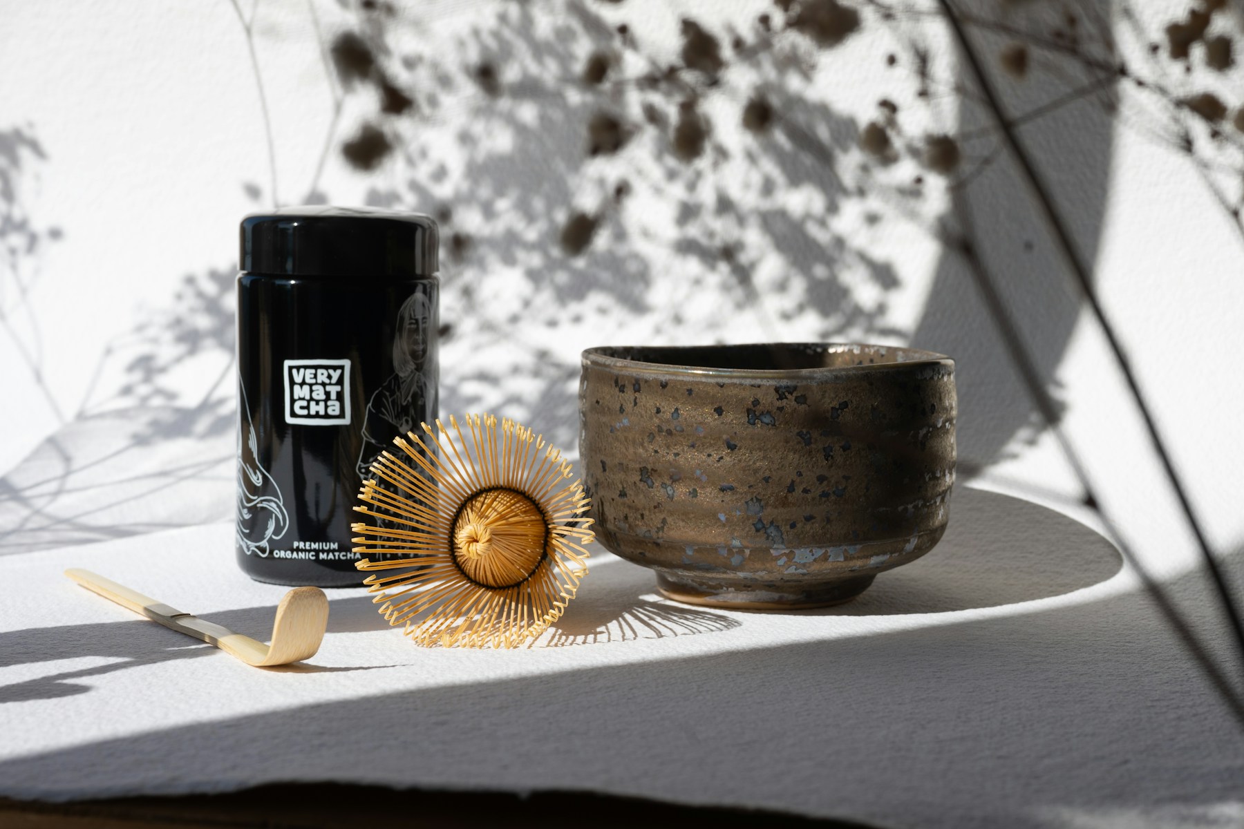 Chasen, bol et accessoires de préparation